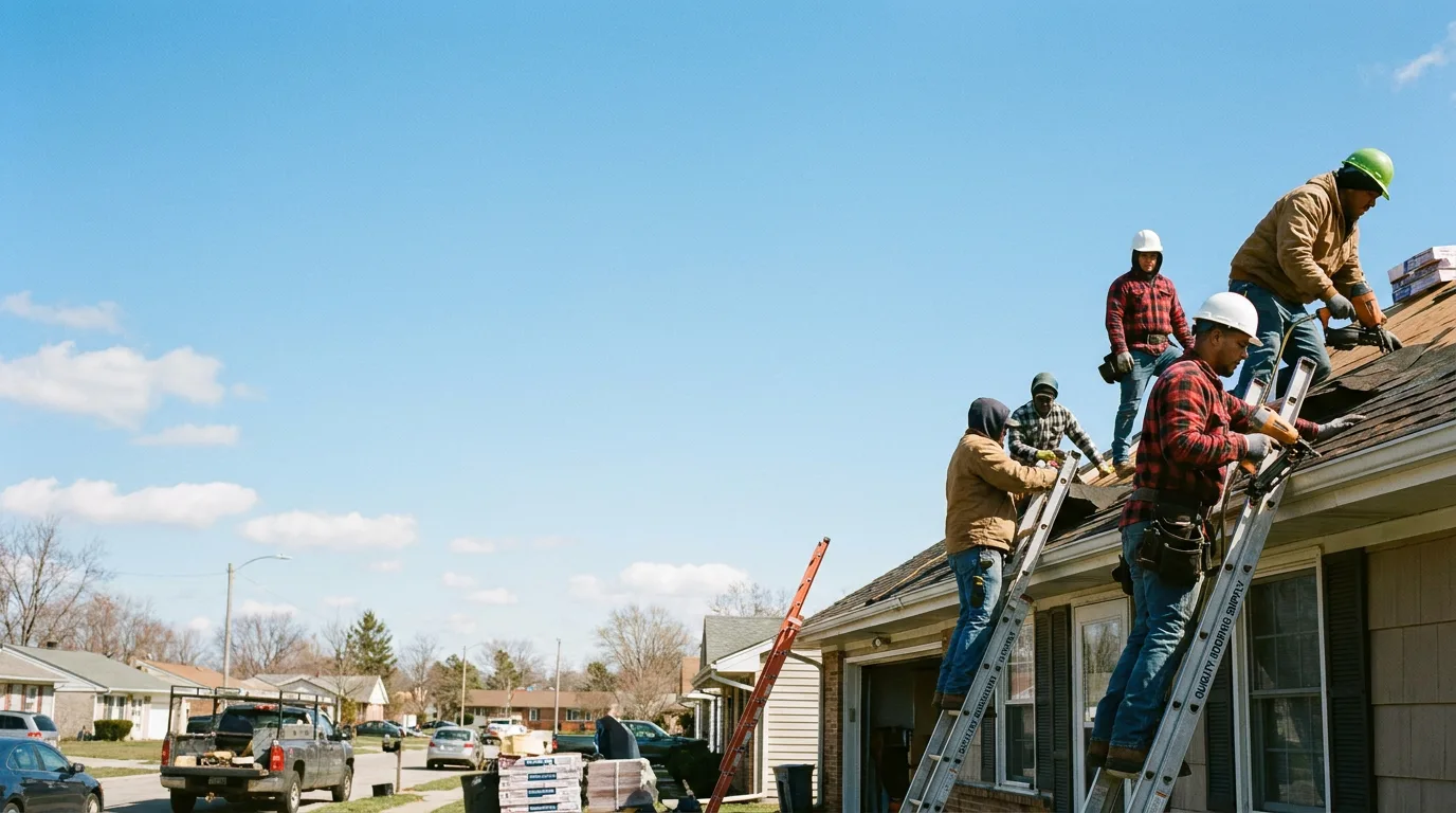 Roofing in Rushville, IL near me